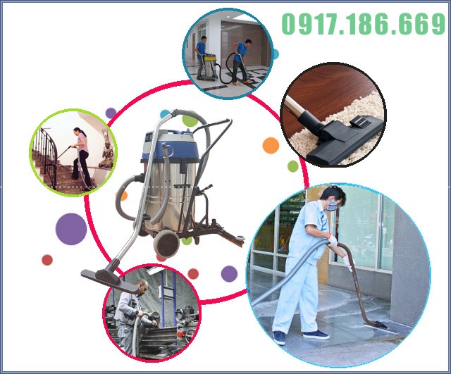 ứng dụng máy hút bụi công nghiệp 2 motor Palada PD 60-2-03