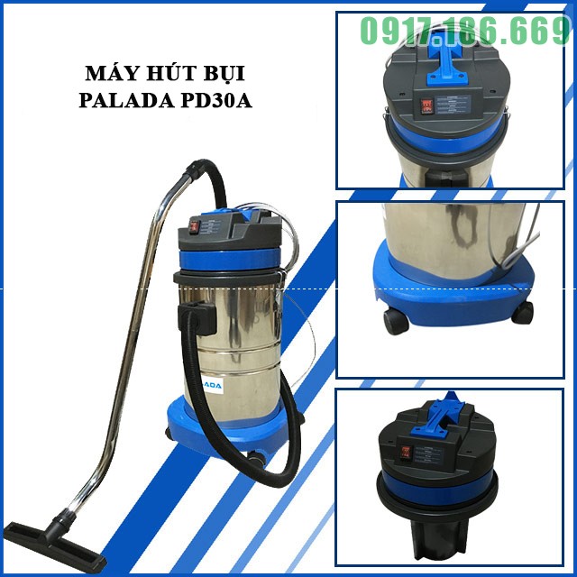 Máy hút bụi khô ướt Palada PD 30A