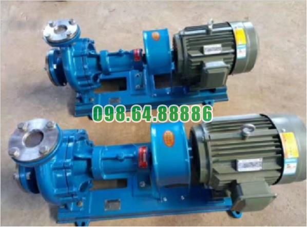 Bơm tuần hoàn dầu truyền nhiệt RY100-65-200 công suất 22 kW, cột áp 50 m, lưu lượng 100 m3/h